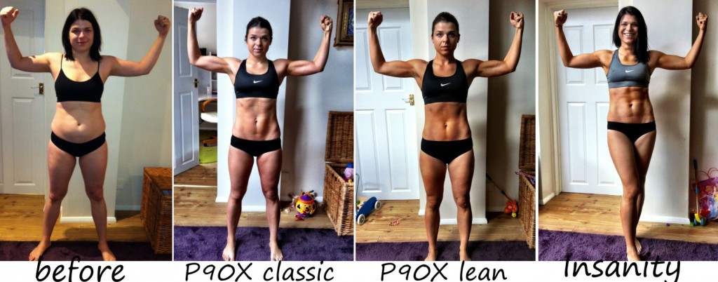 p90x p90x2 Insanity transformation